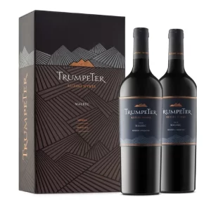 Estuche Trumpeter Malbec Doble